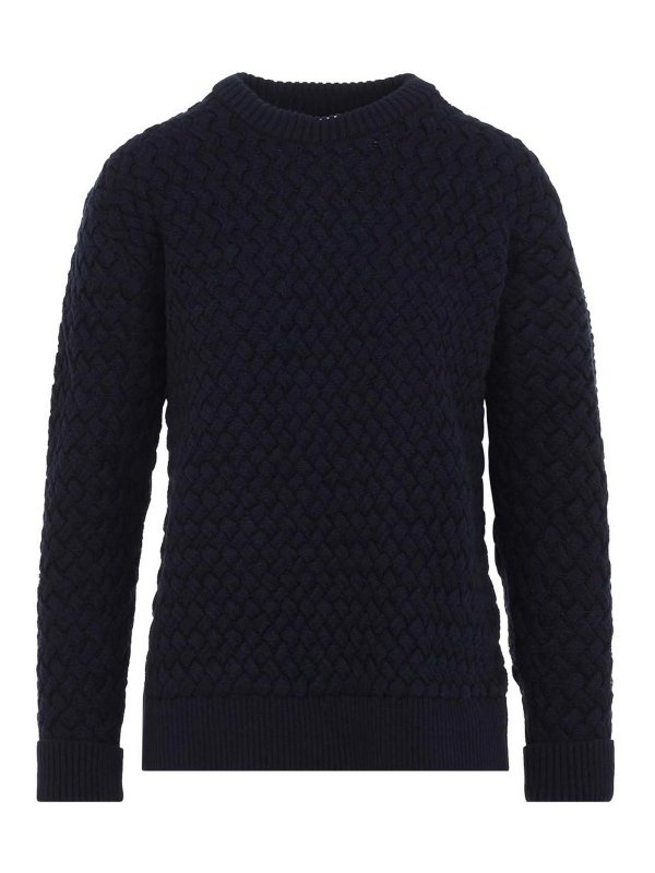 BOTTEGA VENETA: クルーネック - クルーネック - ブルー