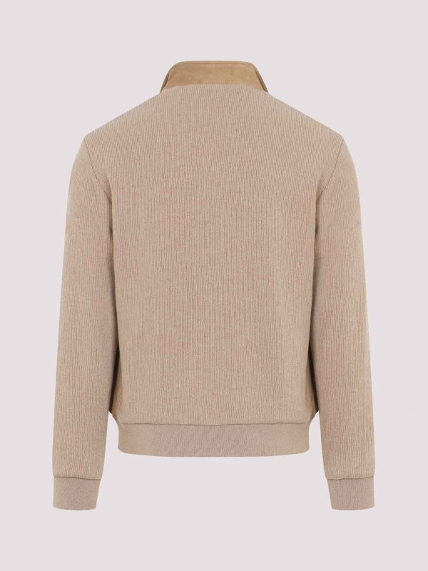 CANALI: ボンバージャケット online - ボンバージャケット - ベージュ