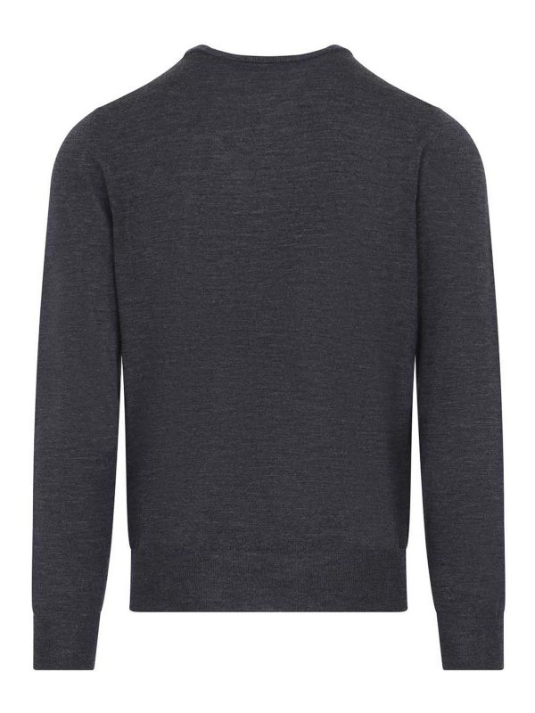 CANALI: クルーネック online - クルーネック - グレー