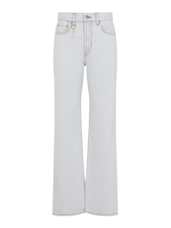 CARVEN: Jeans Rectos - Vaqueros Rectos - Gris
