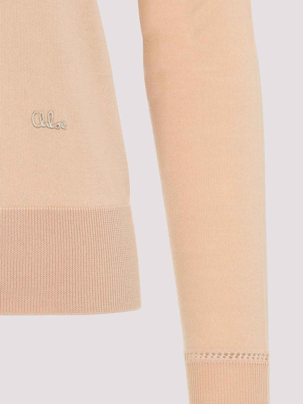Pull Col Rond - Rose shop online: CHLOE