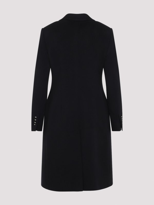 DOLCE & GABBANA: ニーレングスコート online - 膝丈コート - 黒