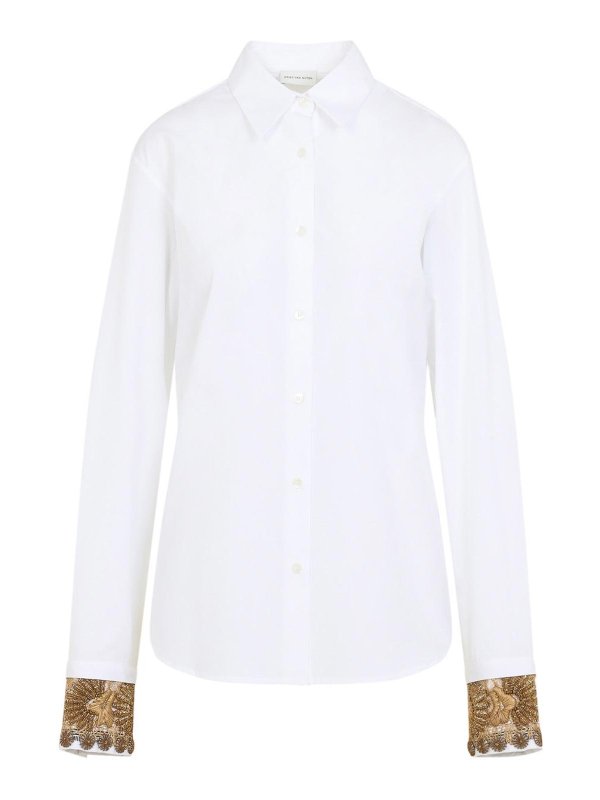 DRIES VAN NOTEN: シャツ - シャツ - 白