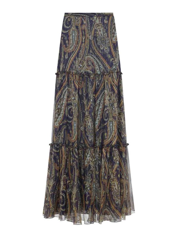 ETRO: ベルボトムジーンズ - フレアジーンズ - ブルー