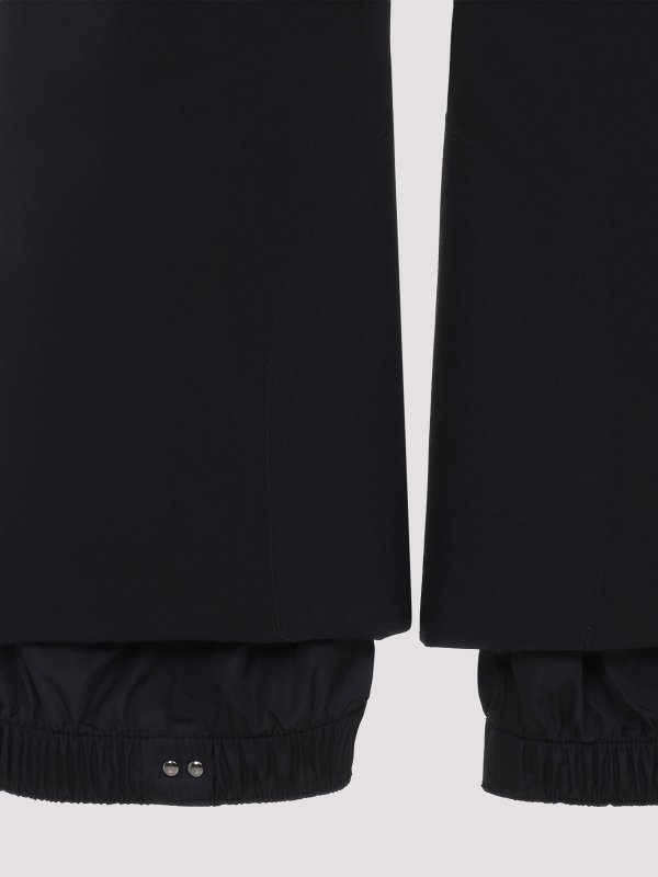The Best Shops MONCLER: ベルボトムジーンズ - フレアジーンズ - 黒