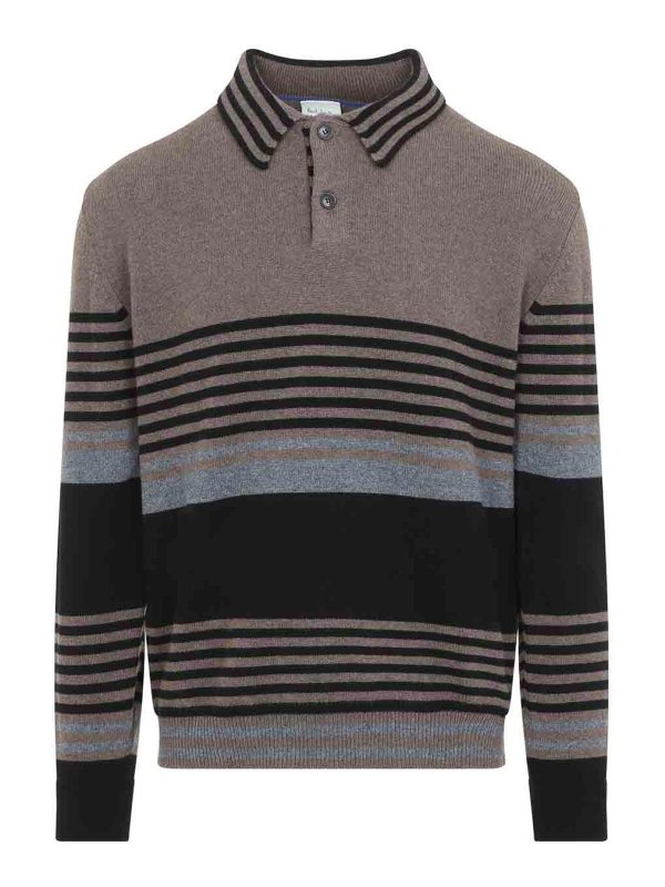 PAUL SMITH: Polos - Polo - Marrón