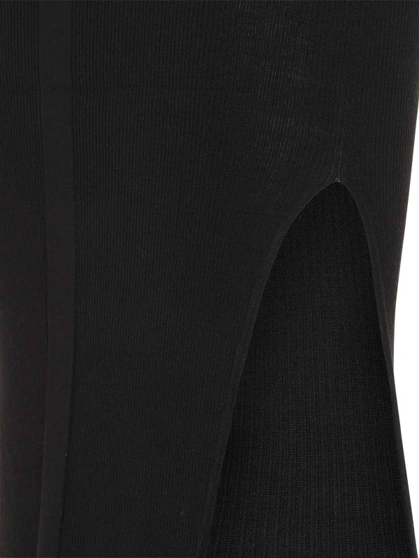膝丈/ミディスカート - 黒 shop online: RICK OWENS