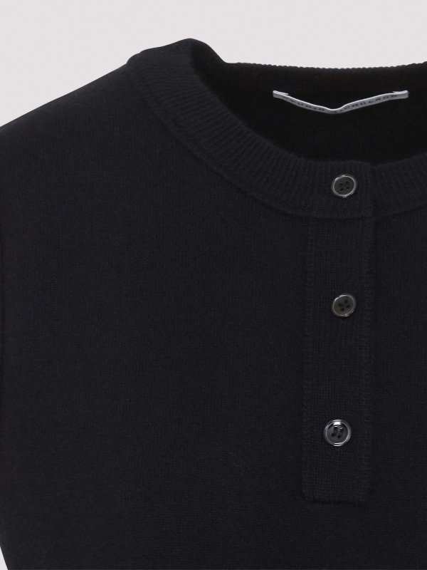 The Best Shops STUDIO NICHOLSON: vests - Aurel Half Placket Vest