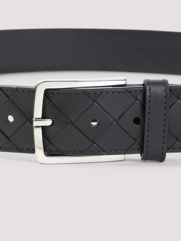 BOTTEGA VENETA: ベルト online - ベルト - 黒