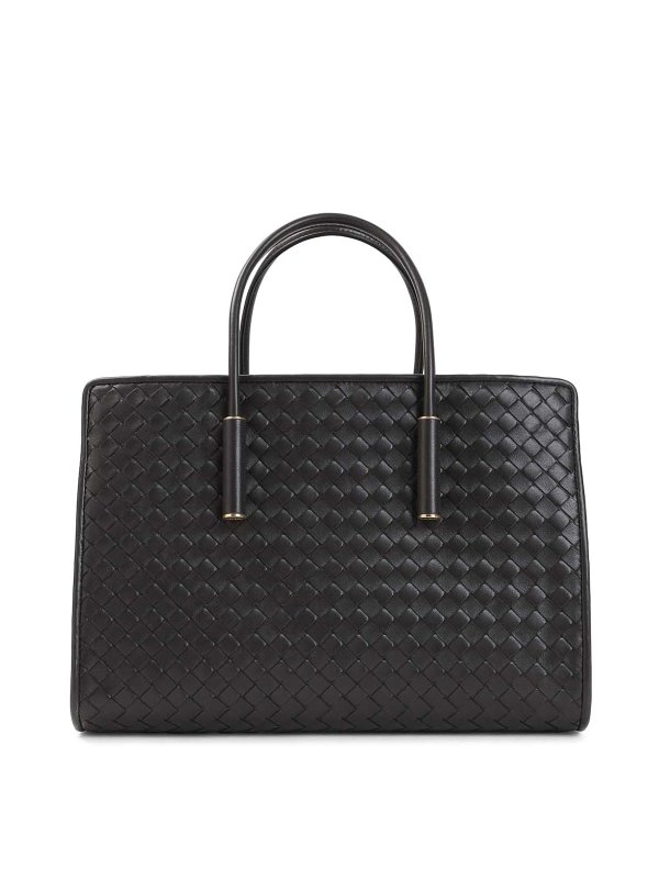 BOTTEGA VENETA: トートバッグ - トートバッグ - ブラウン