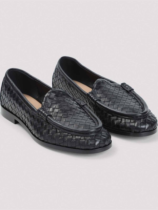 BOTTEGA VENETA: ロファー＆スリッパ online - ローファー - 黒
