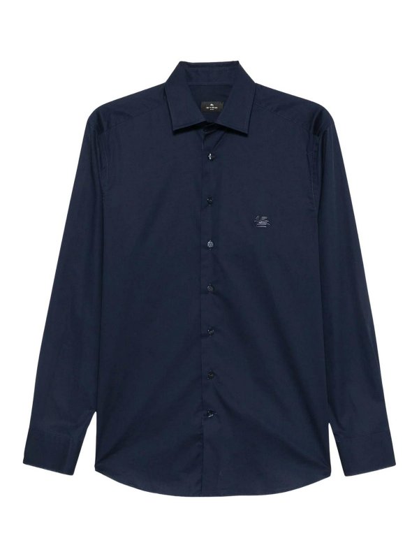 ETRO: シャツ - シャツ - ブルー