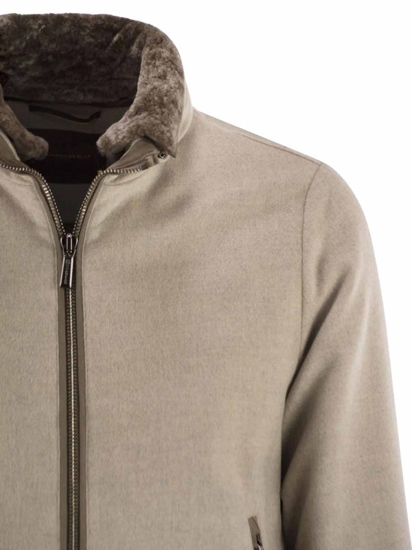 ブレザー - グレイッシュブラウン shop online: MOORER