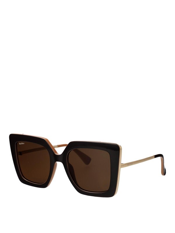 Max Mara: Gafas de sol online - Gafas De Sol - Marrón
