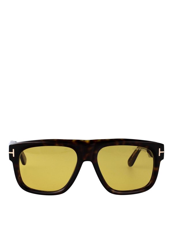 TOM FORD: Gafas de sol - Gafas De Sol - Marrón