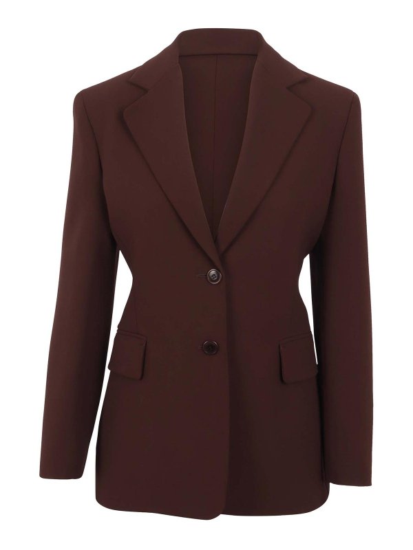 ERMANNO SCERVINO: Blazer - Blazer - Marrón