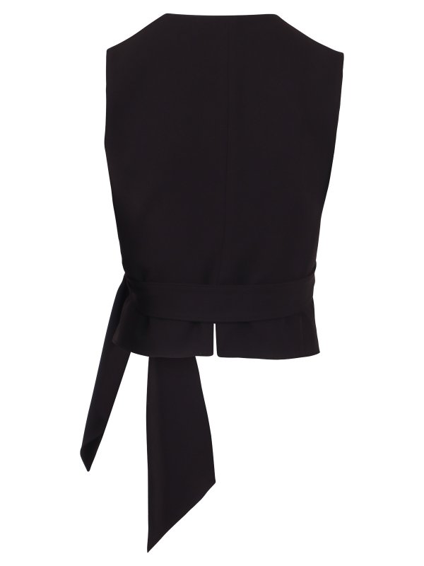 Max Mara: Chalecos  online - Chaleco - Negro