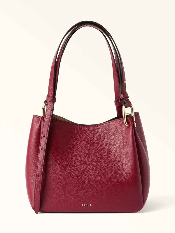 トートバッグ - ダークレッド shop online: FURLA
