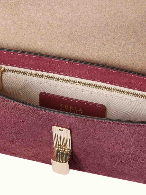ショルダーバッグ - 赤 shop online: FURLA