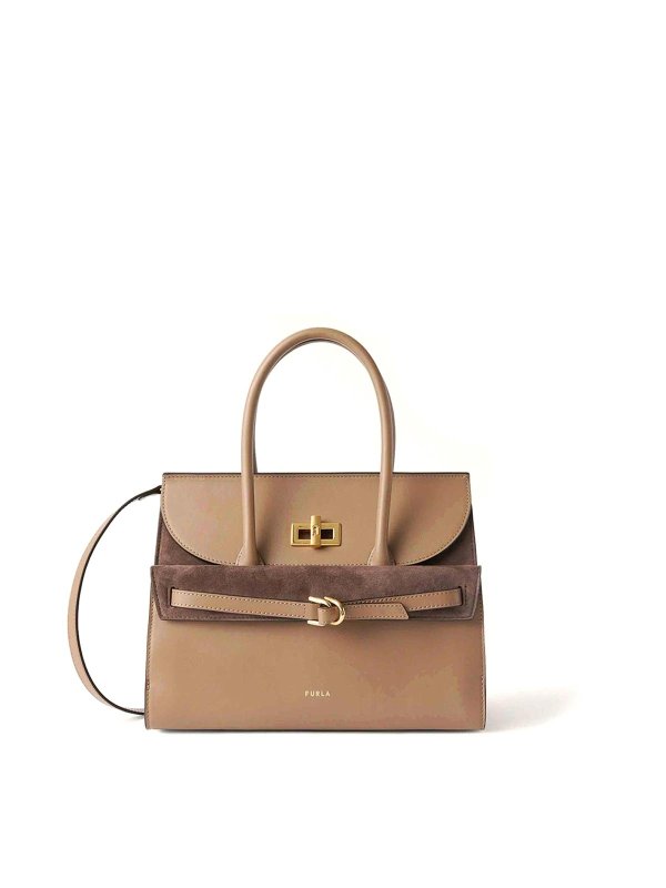 FURLA: トートバッグ - トートバッグ - ブラウン