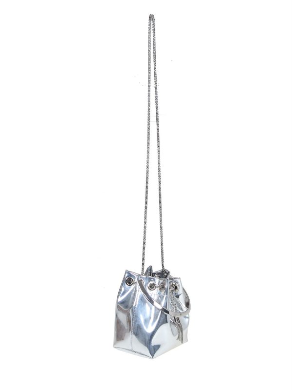 The Best Shops JIMMY CHOO: バケットバッグ - バケットバッグ - 銀