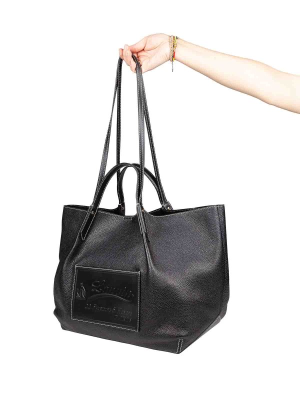 LANVIN: Handtaschen online - Shopper - Schwarz