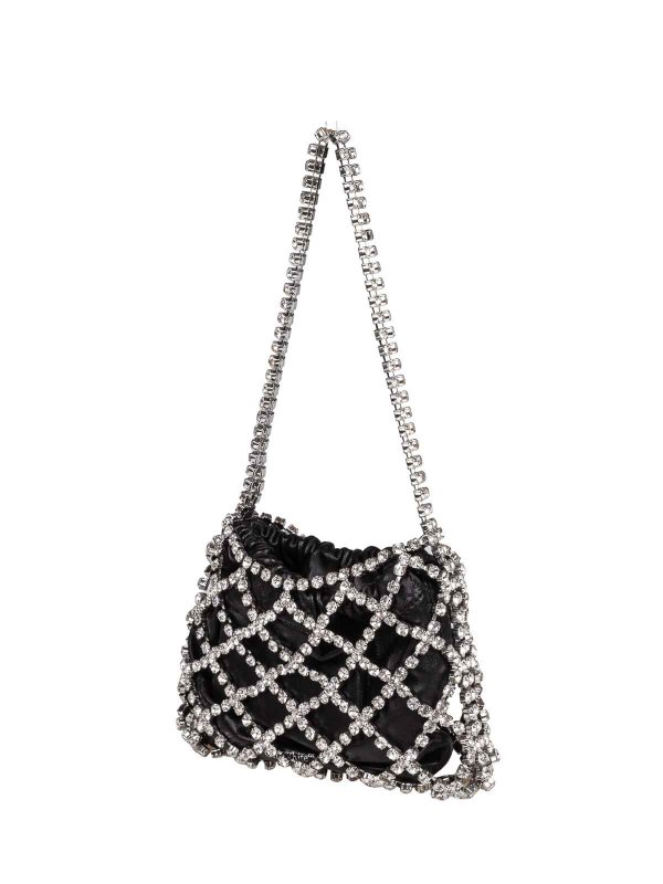 The Best Shops OFF-WHITE: pochette - Off White  Borsa Con Strass