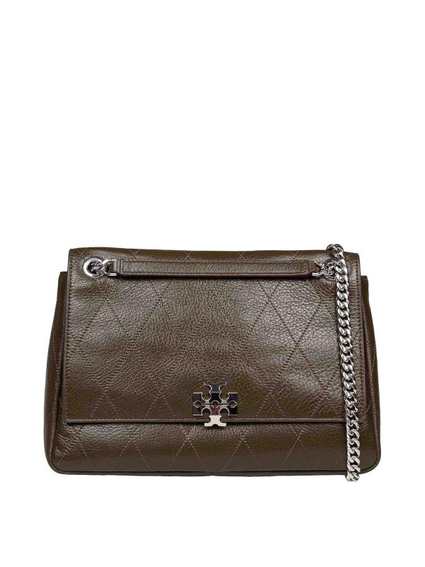 TORY BURCH: ショルダーバッグ - ショルダーバッグ - 緑