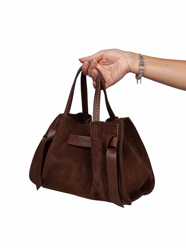 VISONA: Handtaschen online - Shopper - Braun