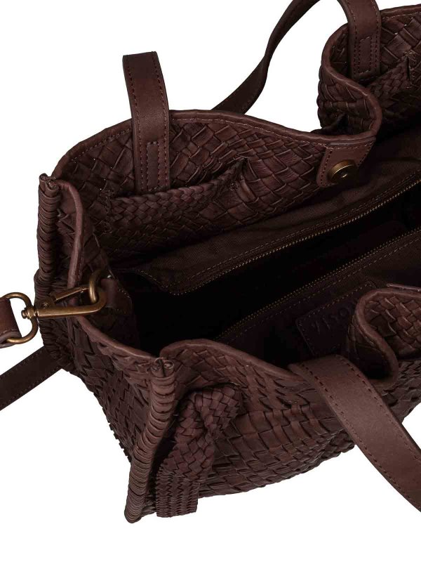 トートバッグ - ダークブラウン shop online: VISONA