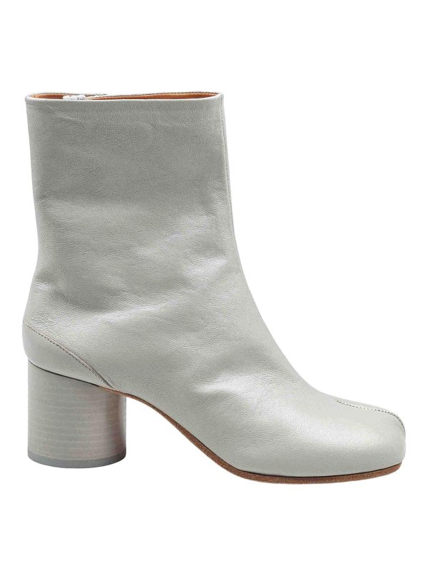 Maison Margiela: ブーティー - アンクルブーツ - ライトグレー
