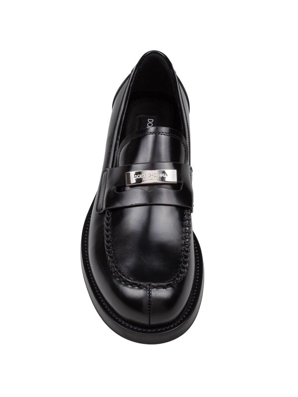 The Best Shops DOLCE & GABBANA: ロファー＆スリッパ - ローファー - 黒