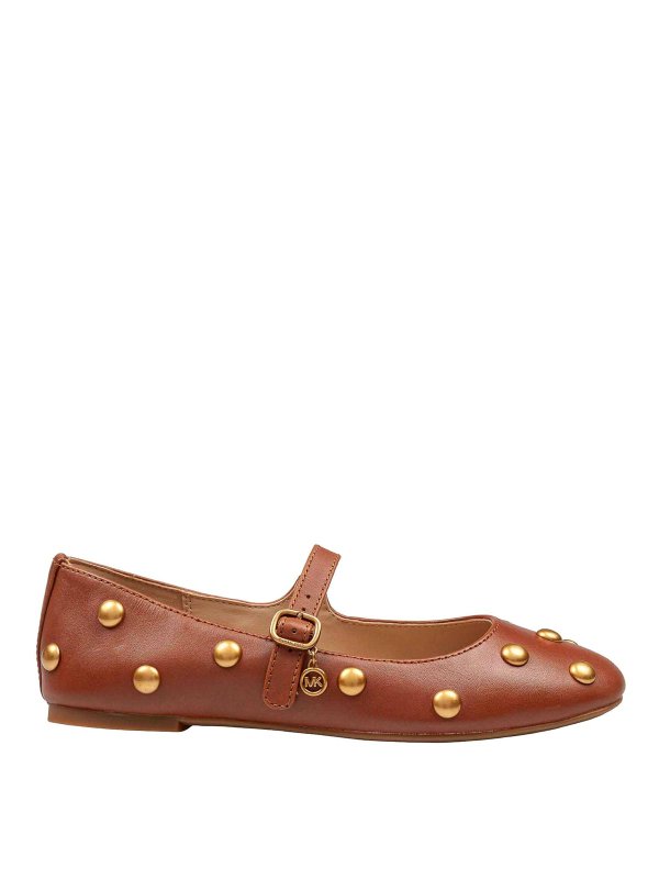 MICHAEL KORS: Ballerinas - Ballerinas - Hellbraun