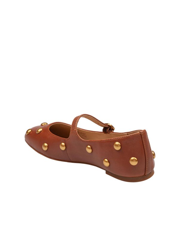 The Best Shops MICHAEL KORS: Ballerinas - Ballerinas - Hellbraun
