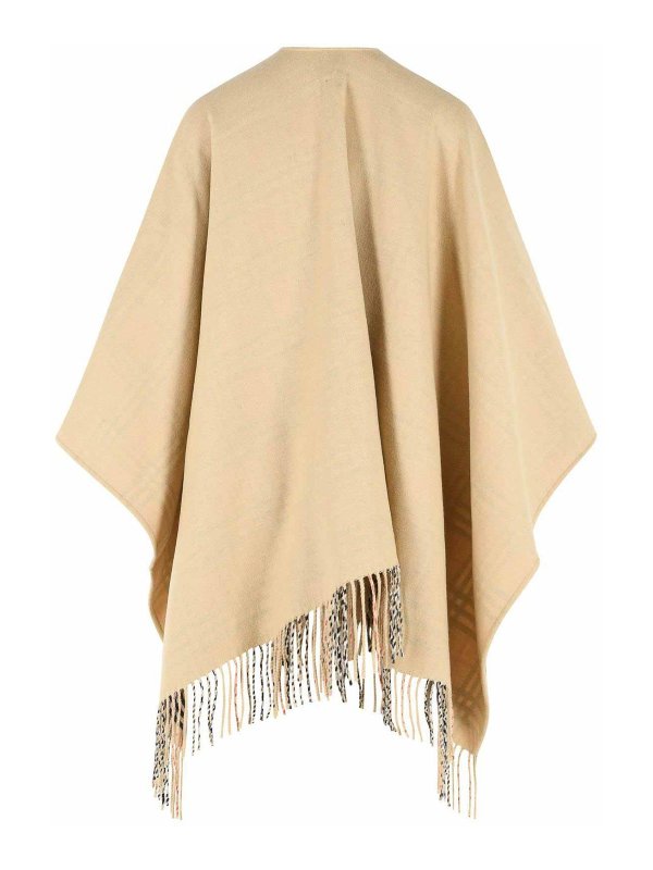 BURBERRY: Capes & Ponchos online - Cape - Beige