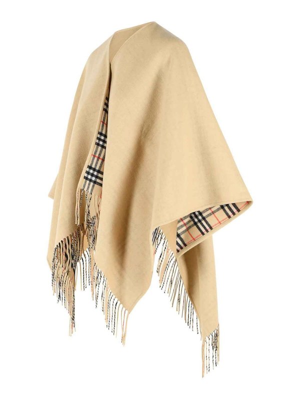 The Best Shops BURBERRY: Capes & Ponchos - Cape - Beige