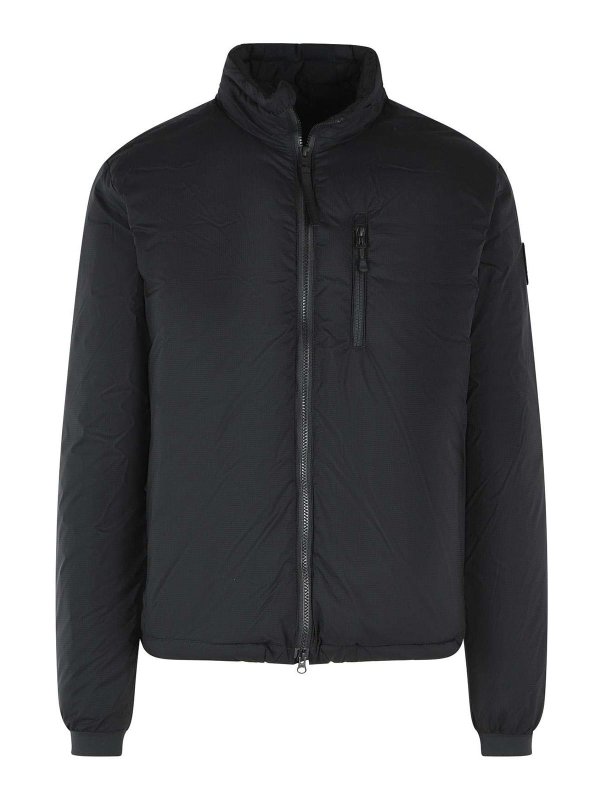 Canada Goose: padded jackets - Lodge Black Polyamide Down Jacket