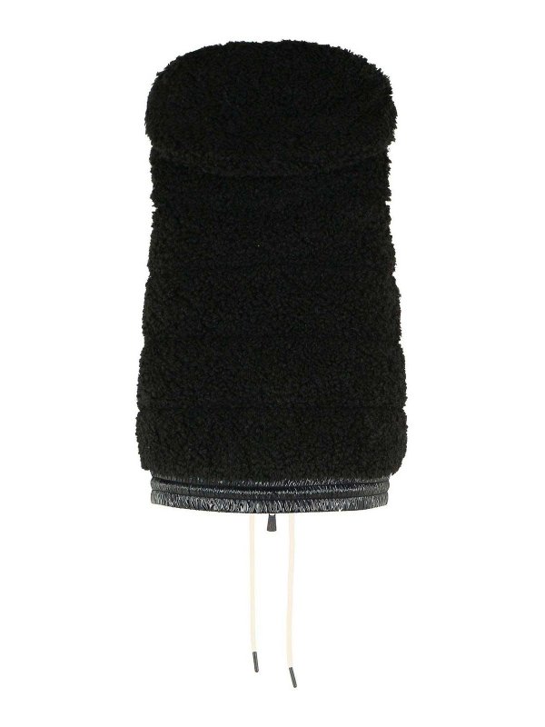 MONCLER: Chalecos online - Chaleco - Negro