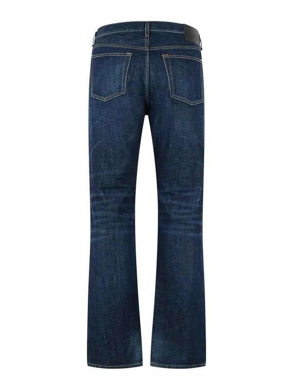 Acne Studios: Jeans Rectos online - Vaqueros Rectos - Azul