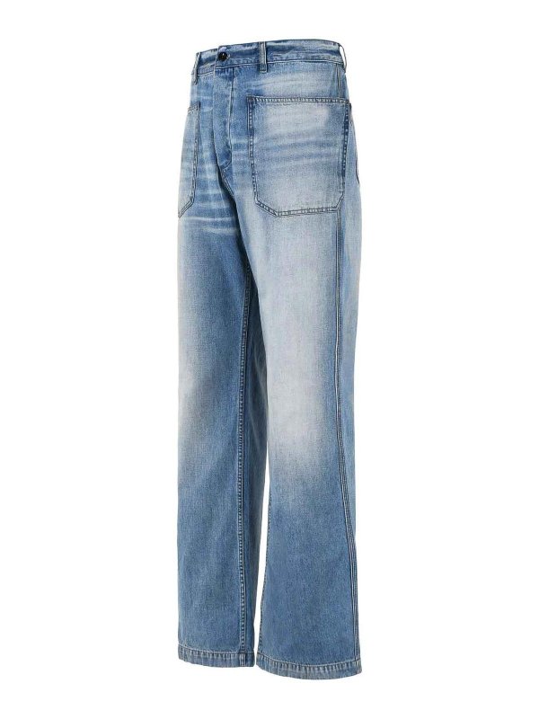 The Best Shops Acne Studios: Jeans Rectos - Vaqueros Rectos - Azul