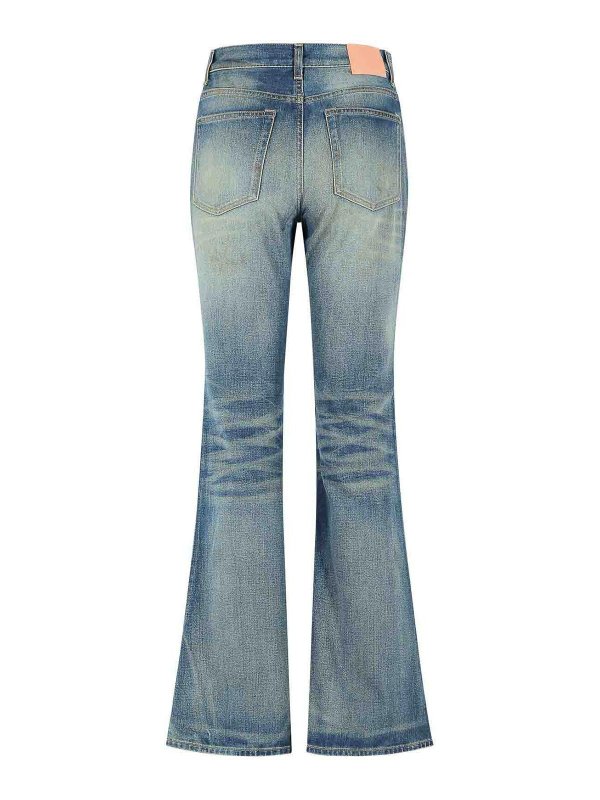 Acne Studios: ベルボトムジーンズ online - フレアジーンズ - ブルー