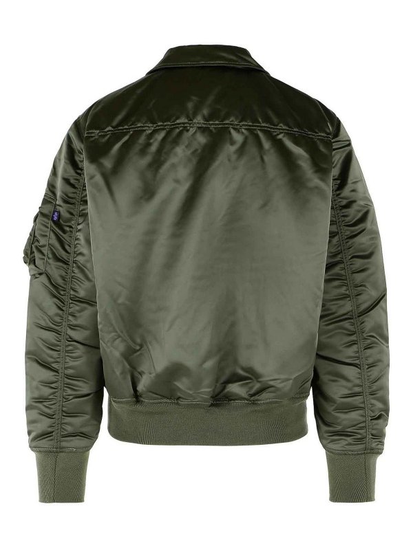ALPHA INDUSTRIES: ボンバージャケット online - ボンバージャケット - 緑