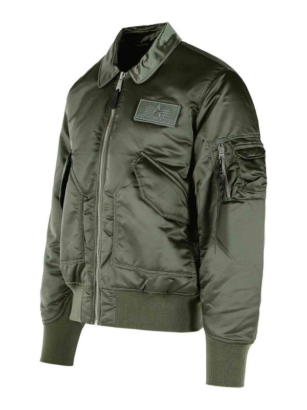 The Best Shops ALPHA INDUSTRIES: ボンバージャケット - ボンバージャケット - 緑