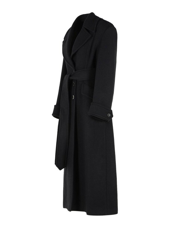 The Best Shops BLUMARINE: トレンチコート - トレンチコート - 黒