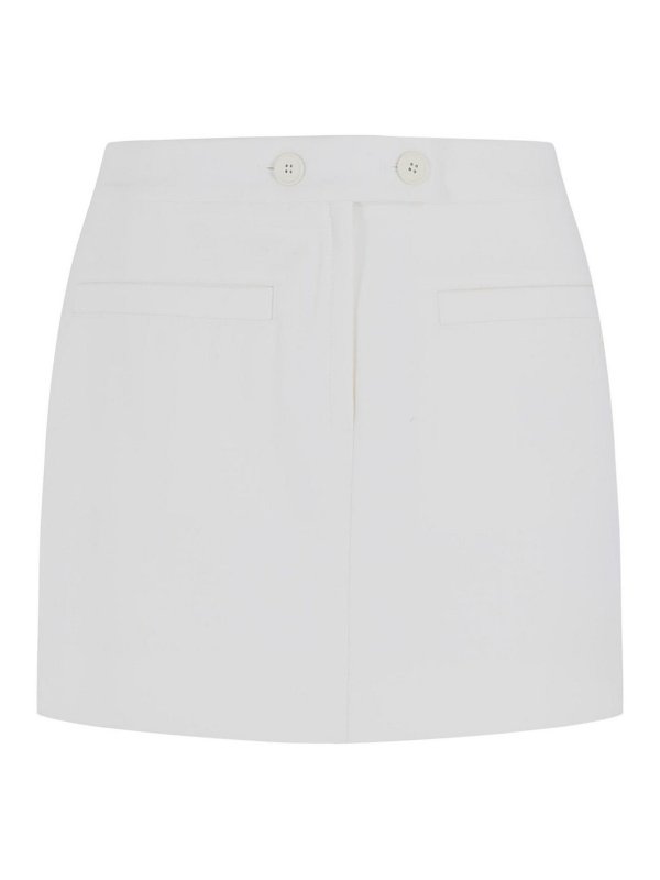 Courreges: ミニスカート - ミニスカート - 白