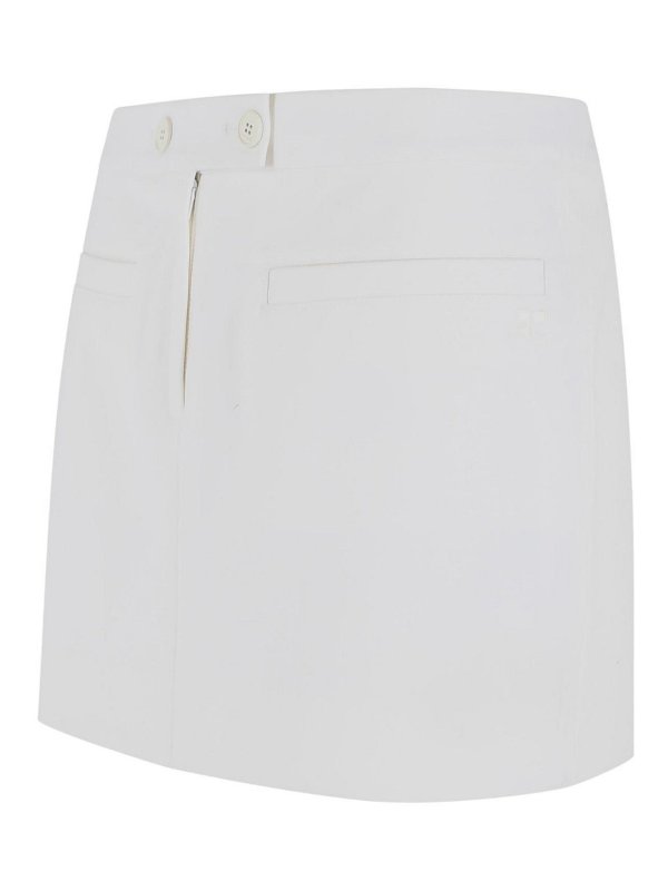 The Best Shops Courreges: ミニスカート - ミニスカート - 白
