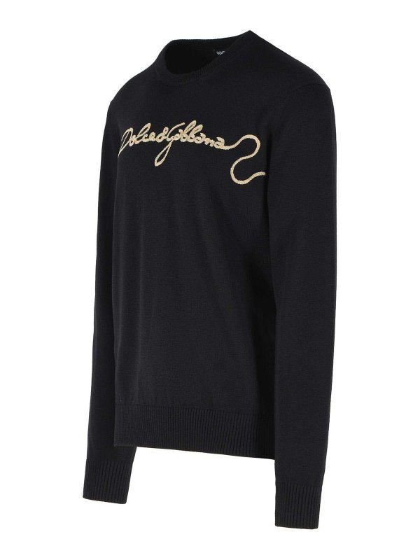 The Best Shops DOLCE & GABBANA: クルーネック - クルーネック - 黒