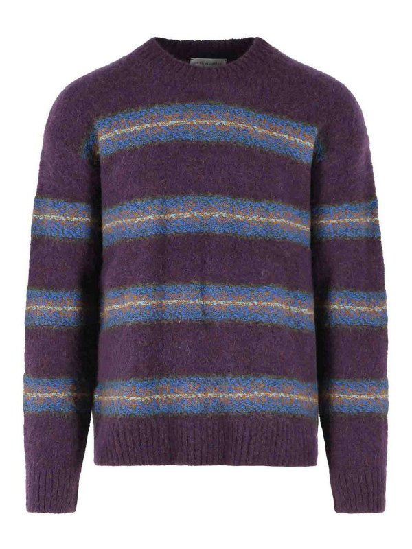 DRIES VAN NOTEN: クルーネック - クルーネック - 紫