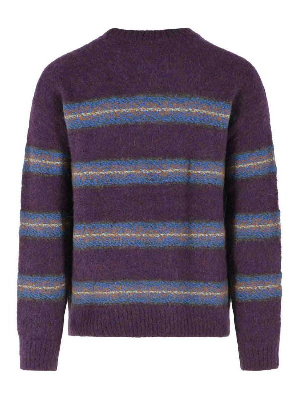 DRIES VAN NOTEN: クルーネック online - クルーネック - 紫