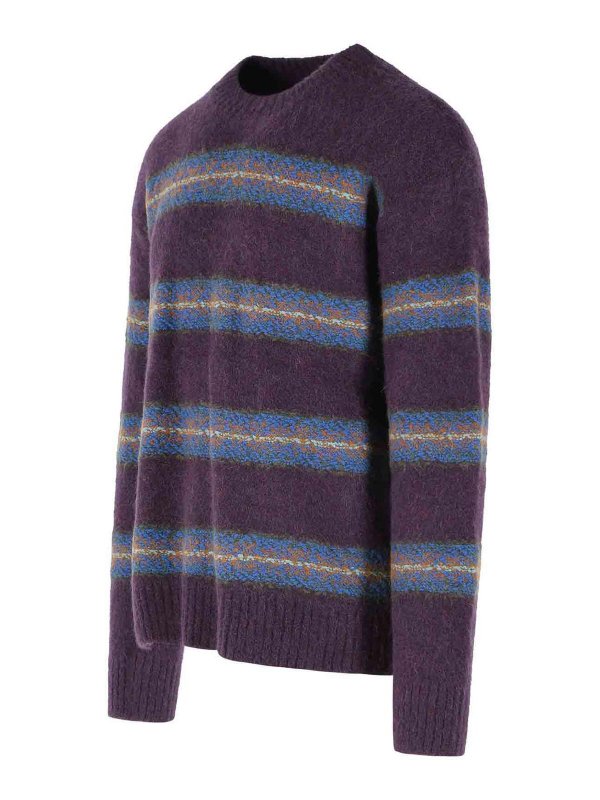 The Best Shops DRIES VAN NOTEN: クルーネック - クルーネック - 紫